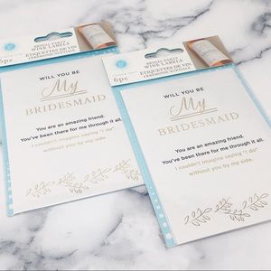 2 packs/$8 Bridal Party Proposal Wine Labels